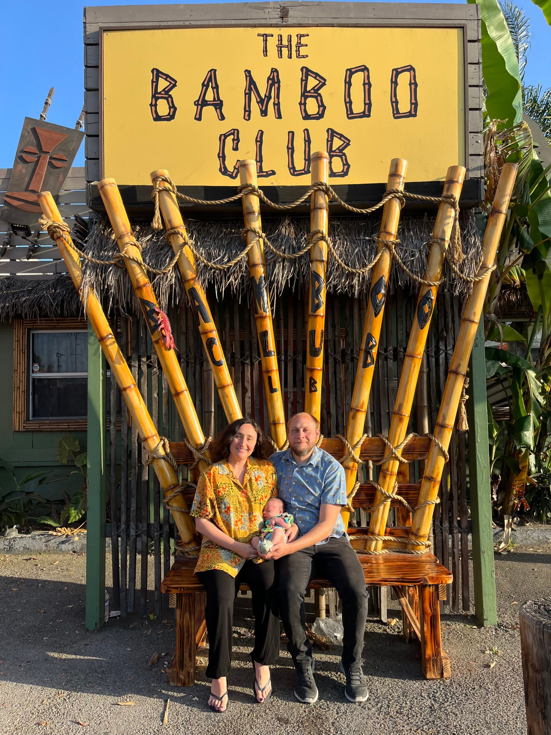 Family Outing - Bamboo Club Tiki Bar Long Beach, CA
