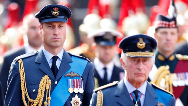 Prince William and King Charles