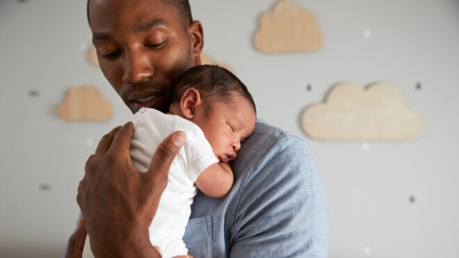 how should a newborn sleep