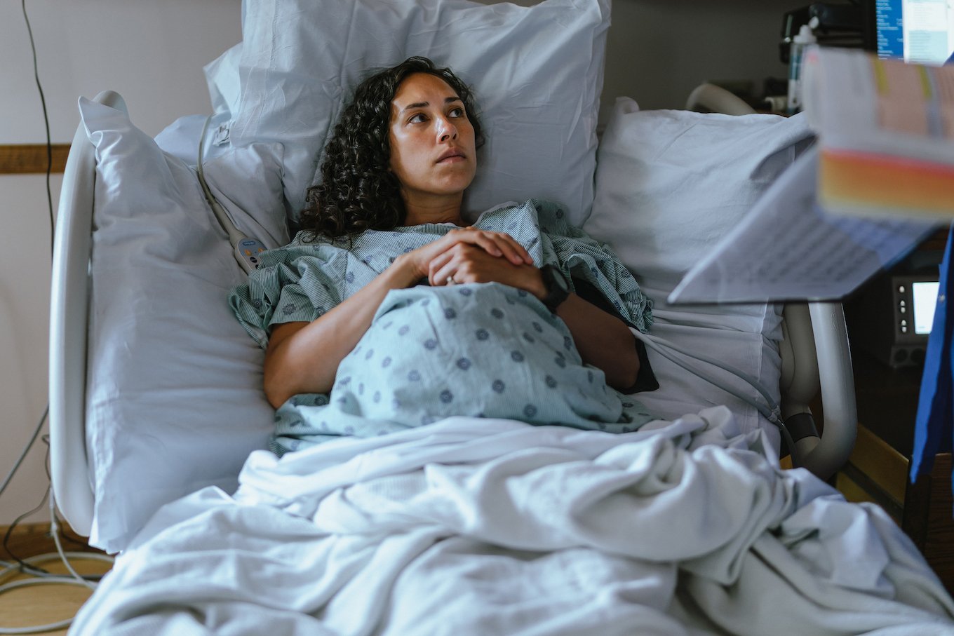 Pregnant in hospital