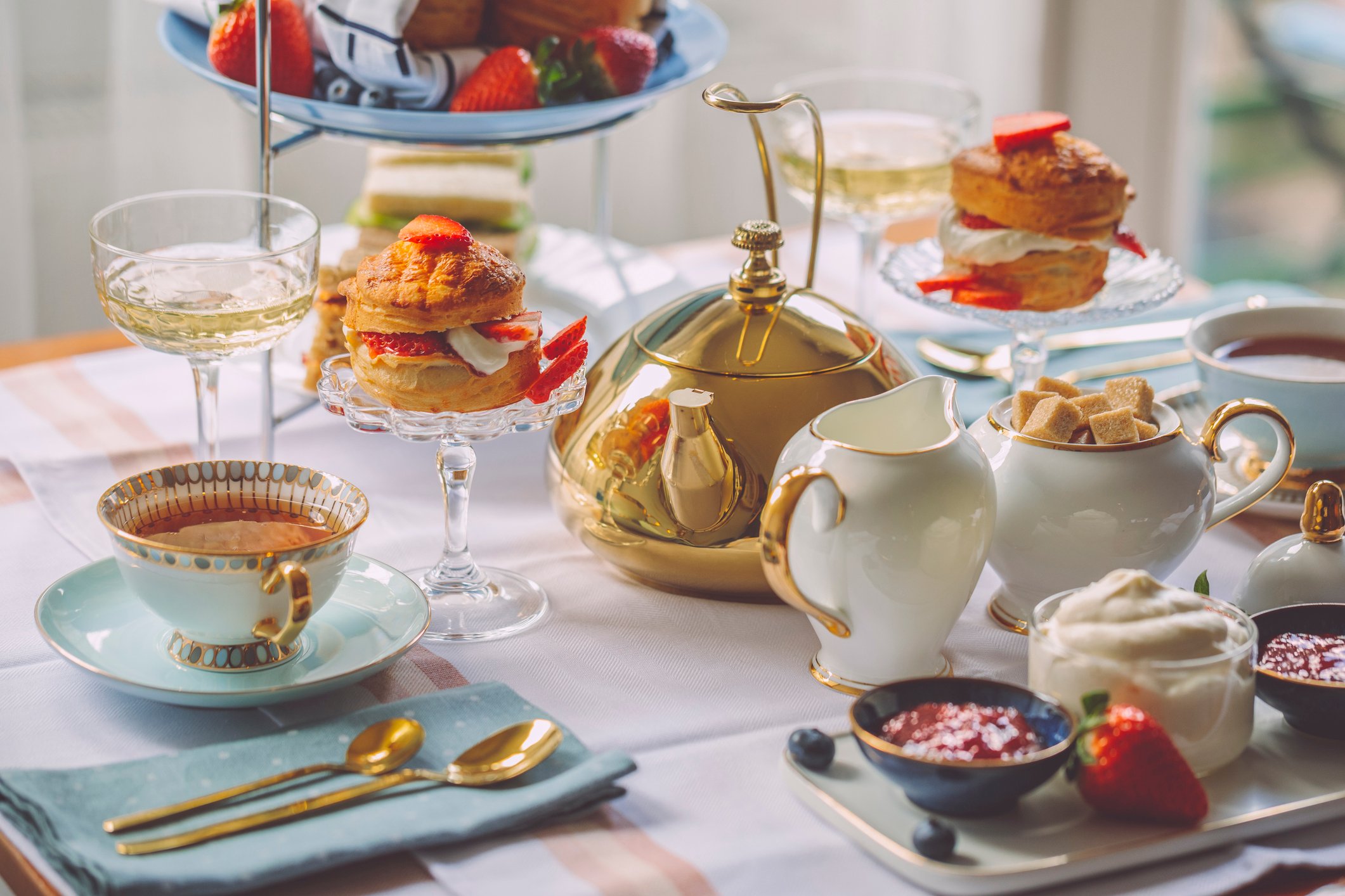 Afternoon tea for two