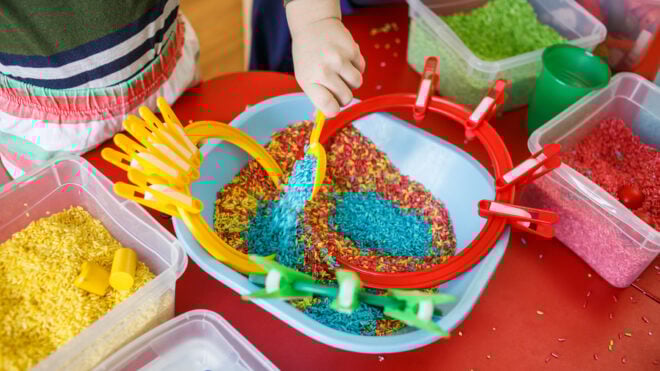 sensory-bins