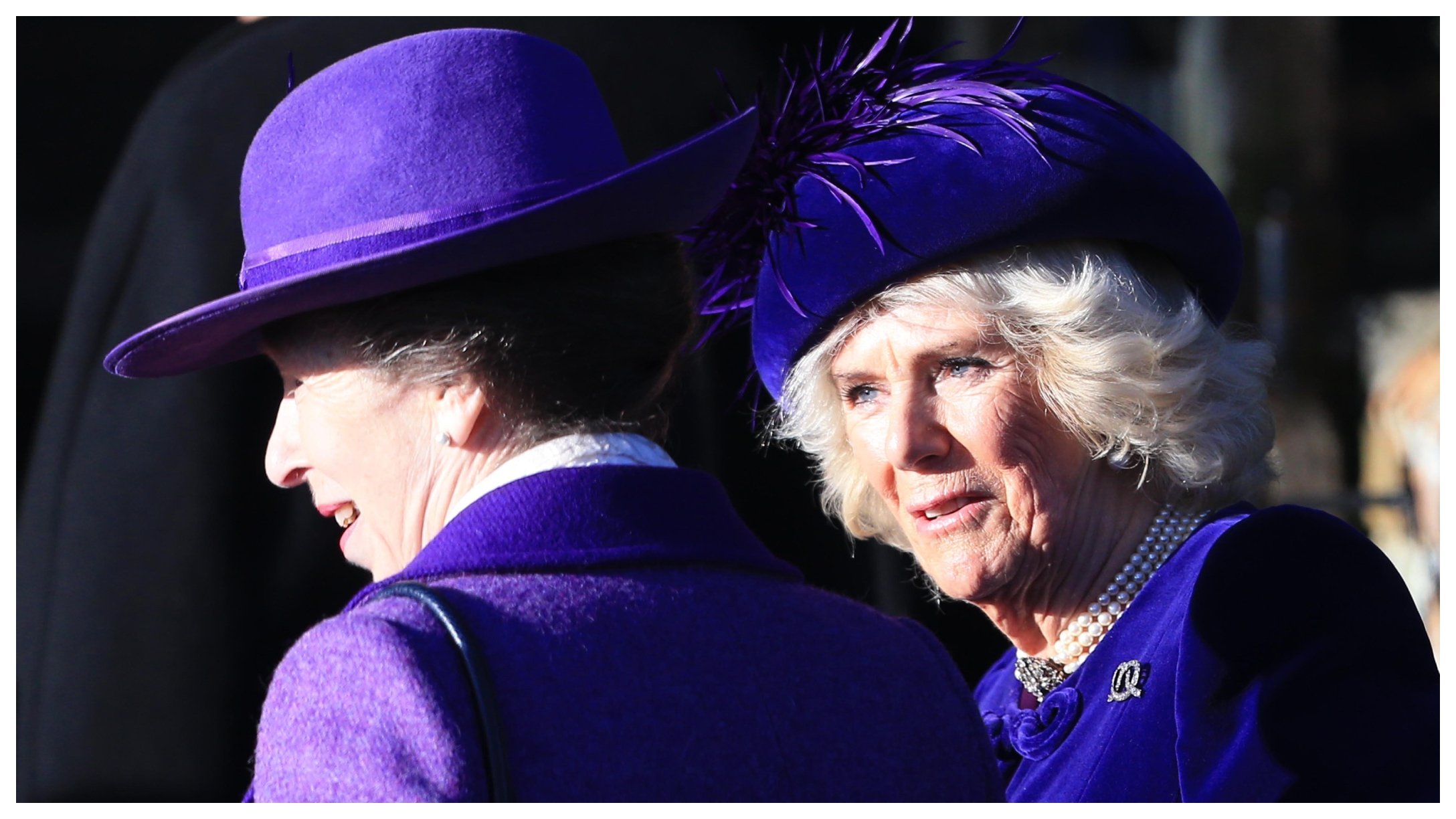 Princess Anne and Queen Camilla Christmas 2019