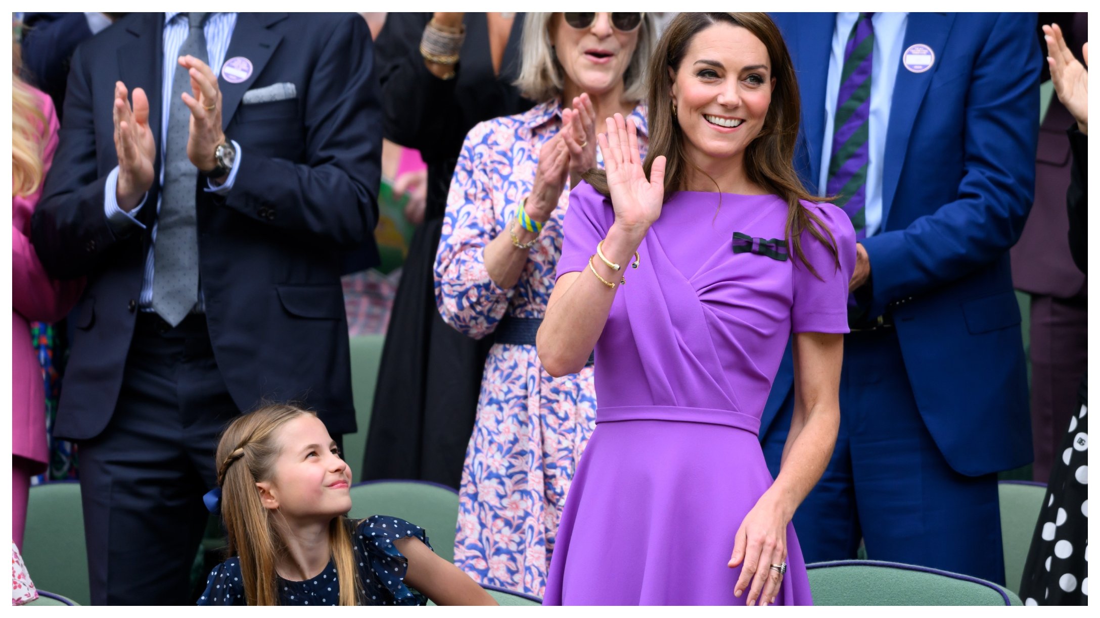 Princess Charlotte at Wimbleton