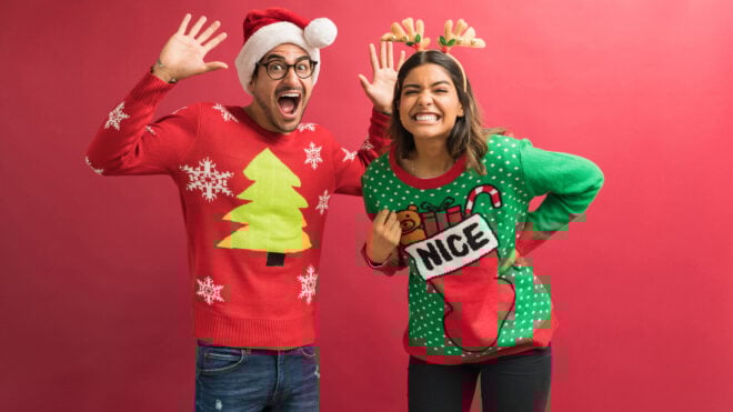 ugly sweater ideas for couples