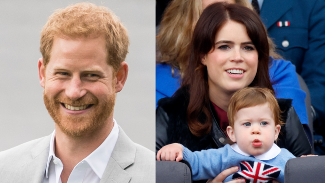 Prince Harry and Princess Eugenie